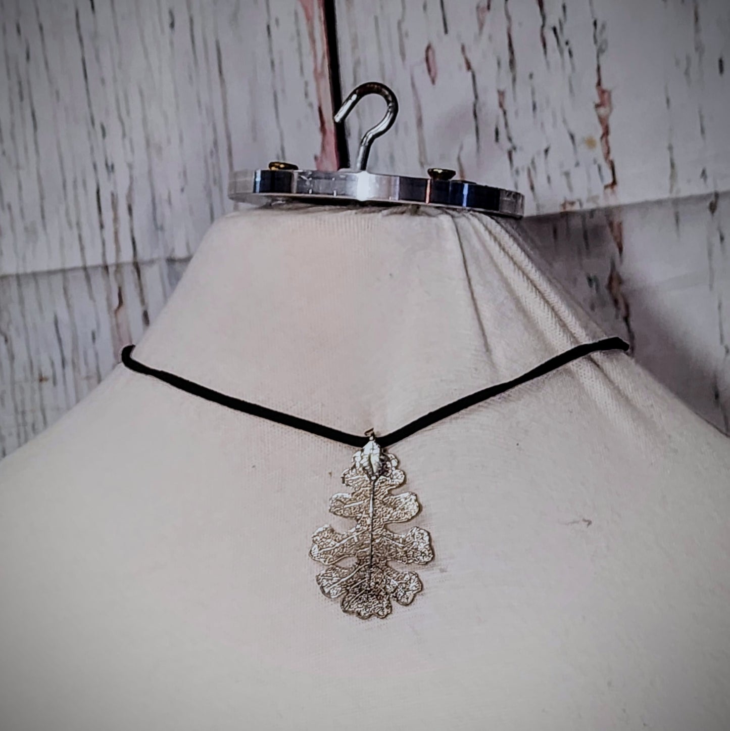 Silver Leaf Necklace
