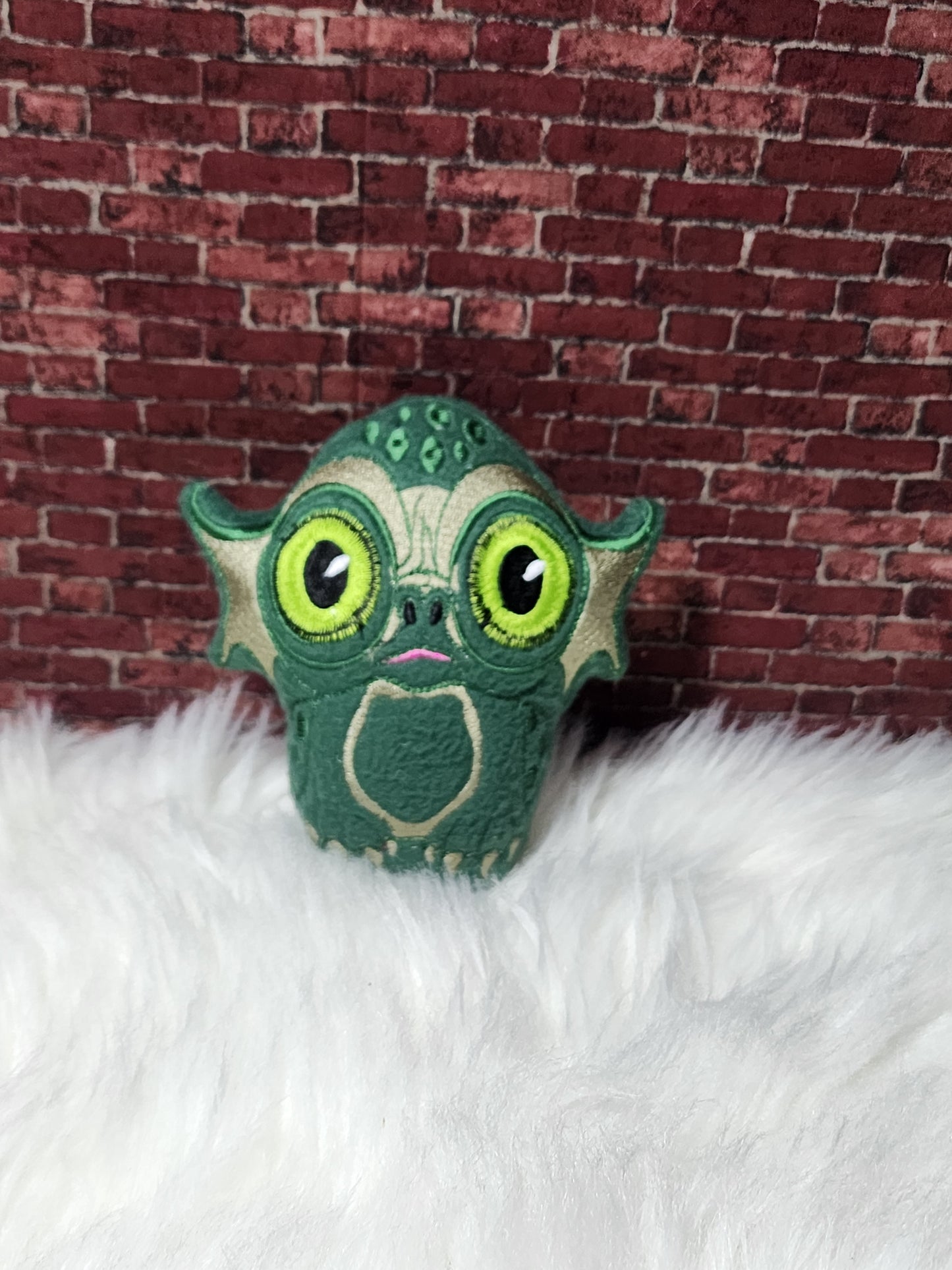 Swamp monster plushie