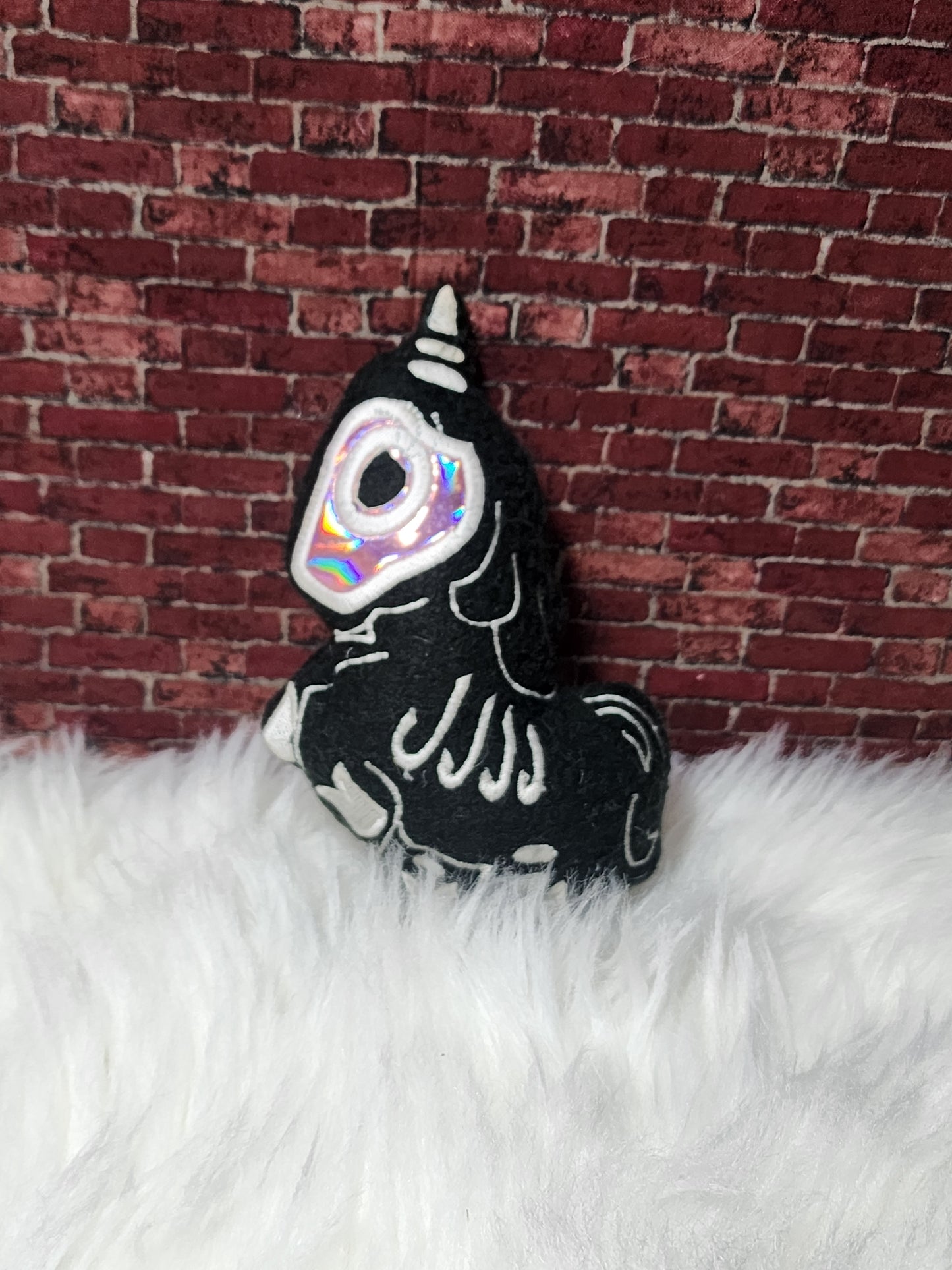 skeleton unicorn plushie