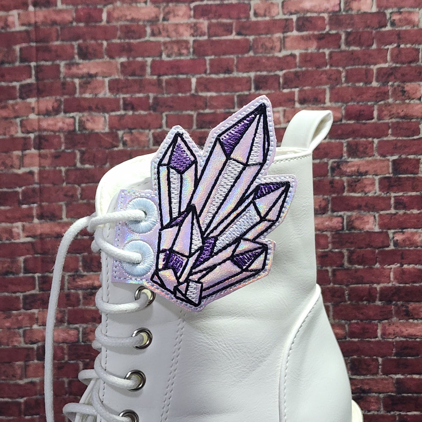 crystal - shoe wings