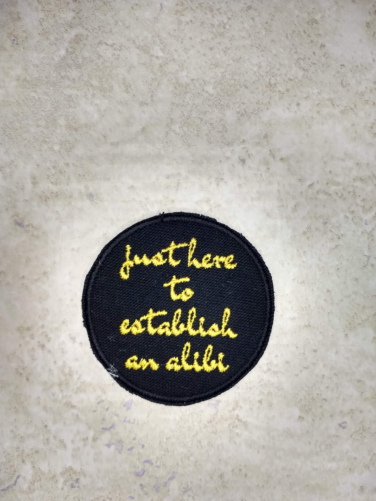 Alibi Patch