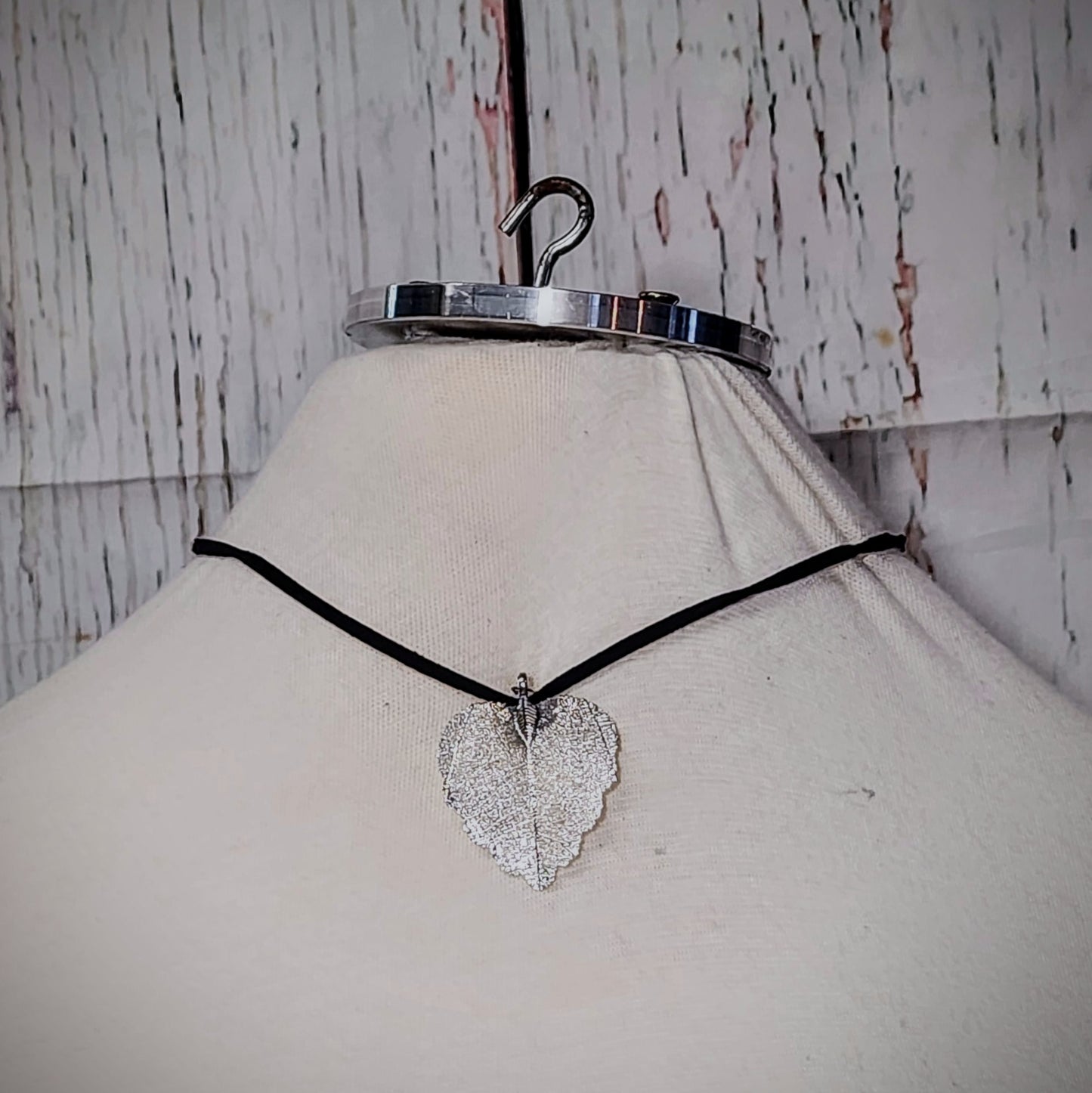 Silver Leaf Necklace