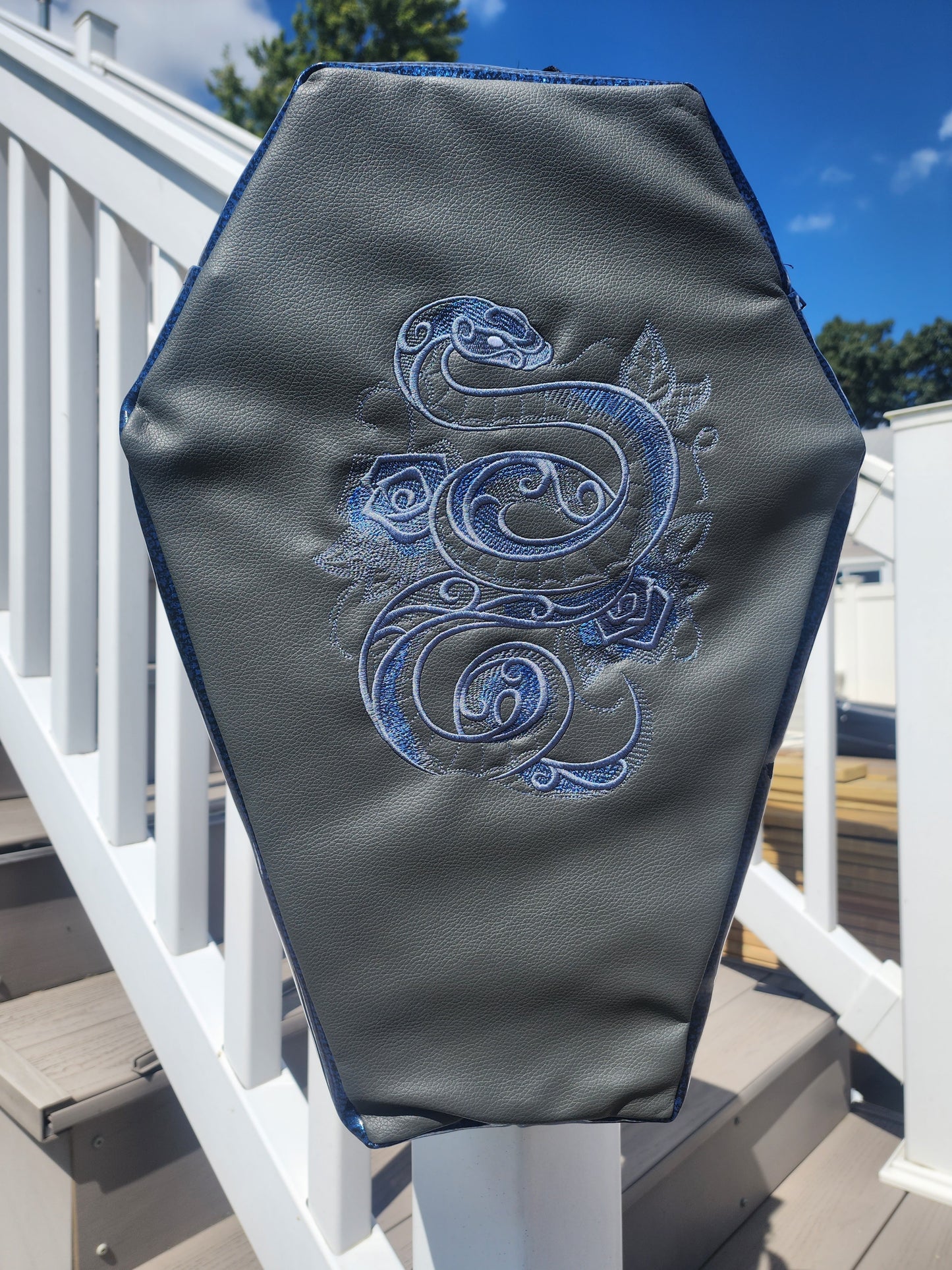 Snake Coffin Bag