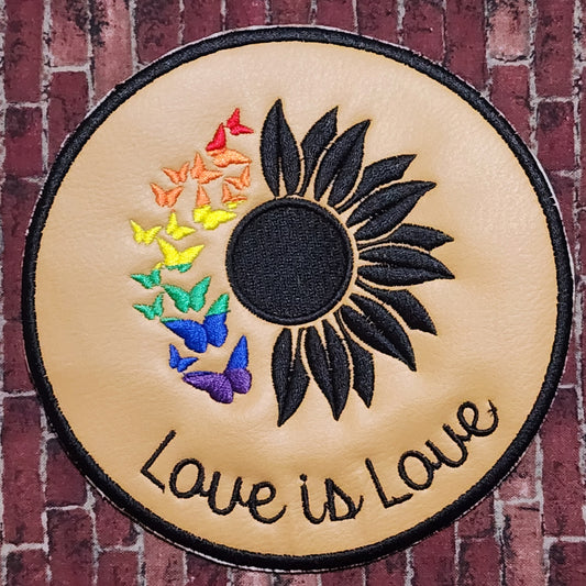 PRIDE Sunflower coaster