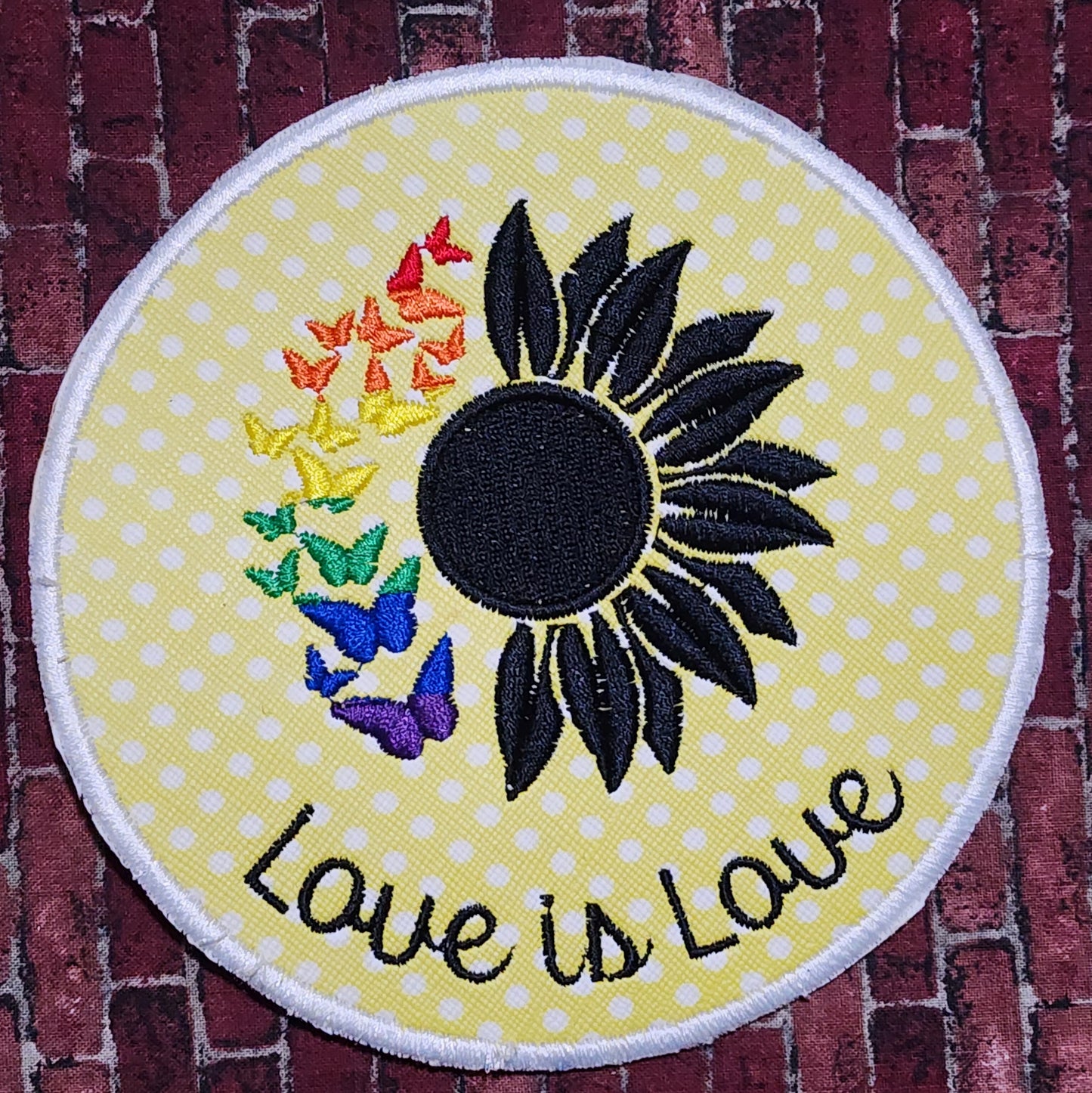 PRIDE Sunflower coaster