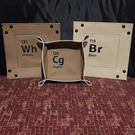 Alcohol themed snap trays