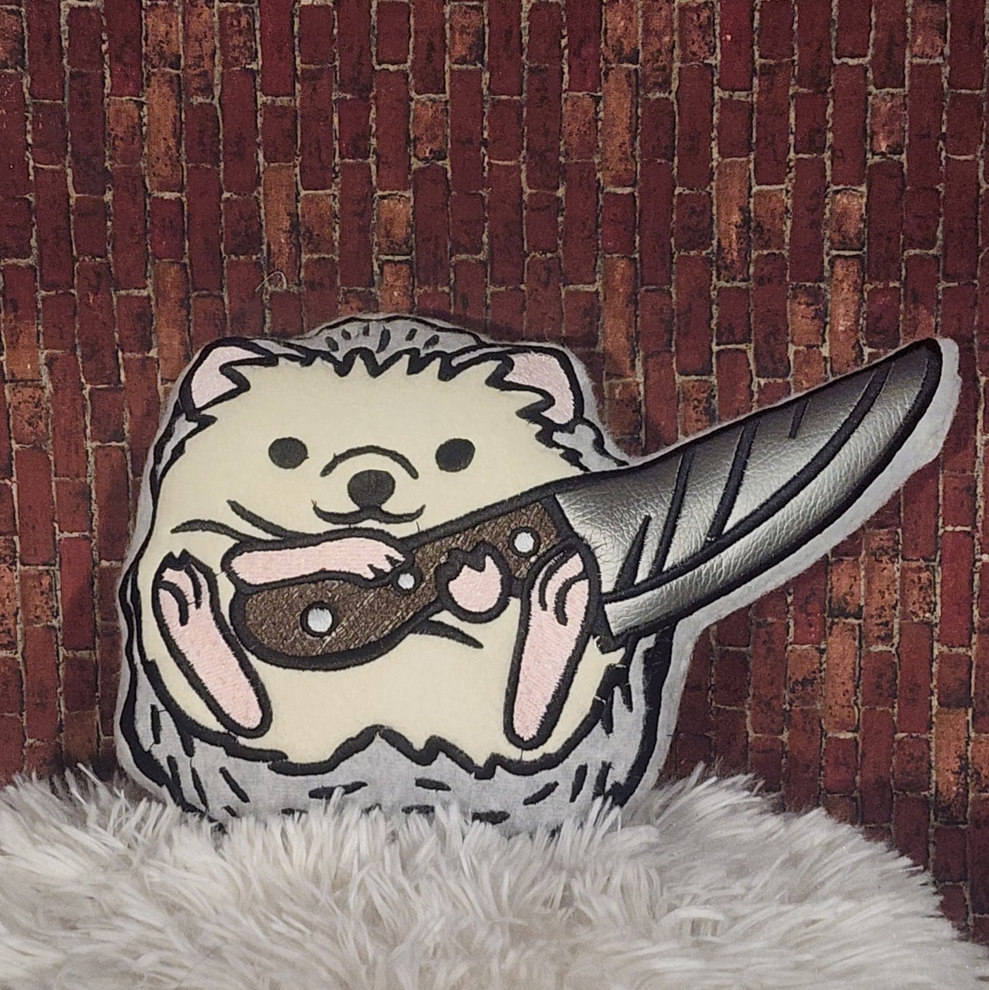 Killer Hedgehog Stuffie