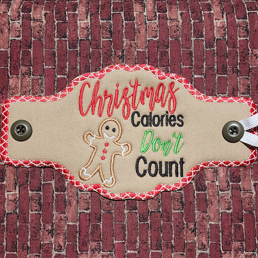 Christmas calories - cup wrap