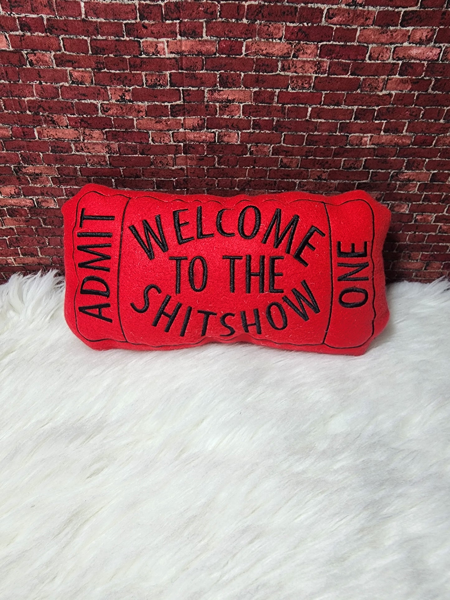 Welcome to the sh*t show plushie