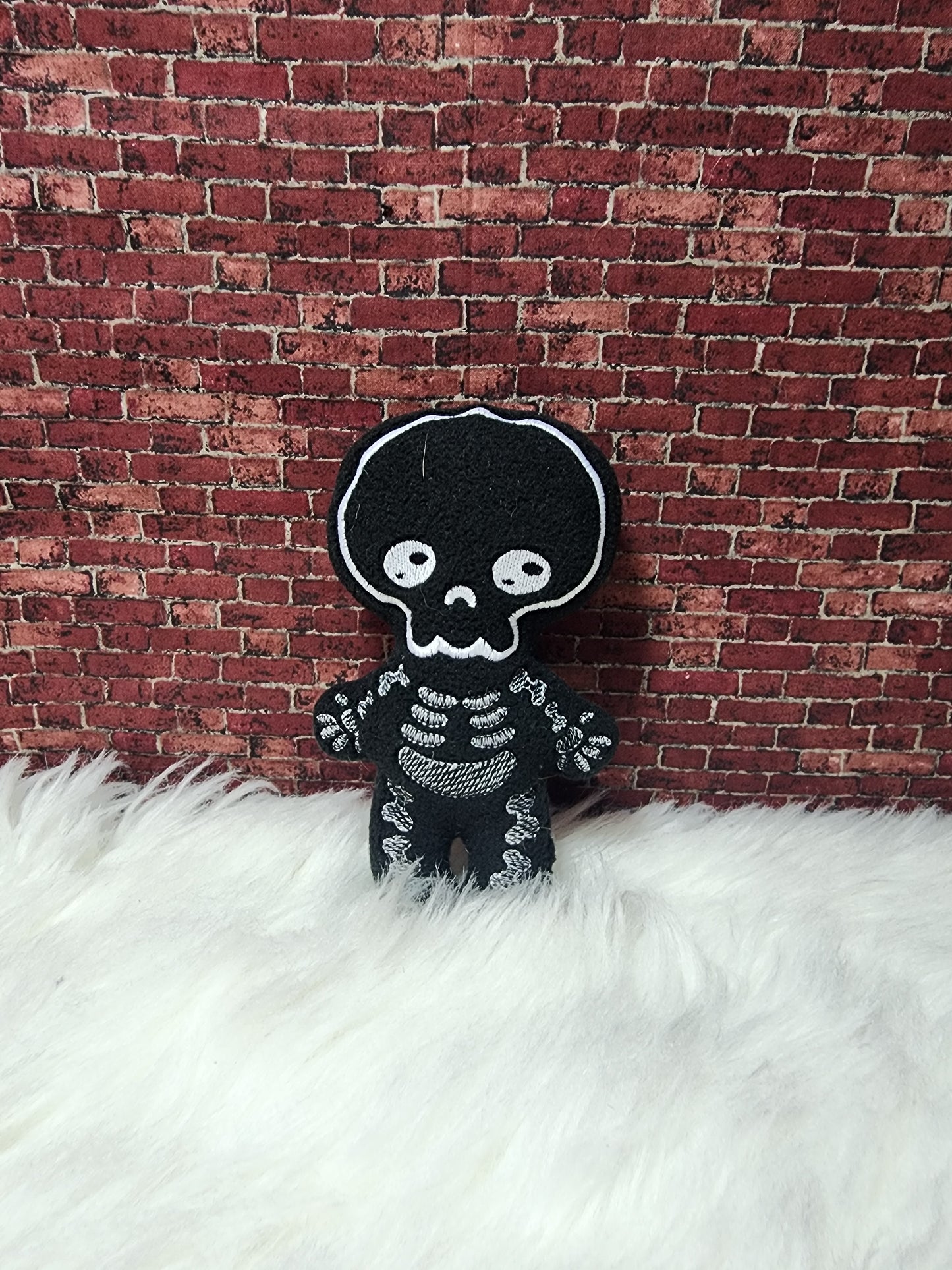 skeleton plushie