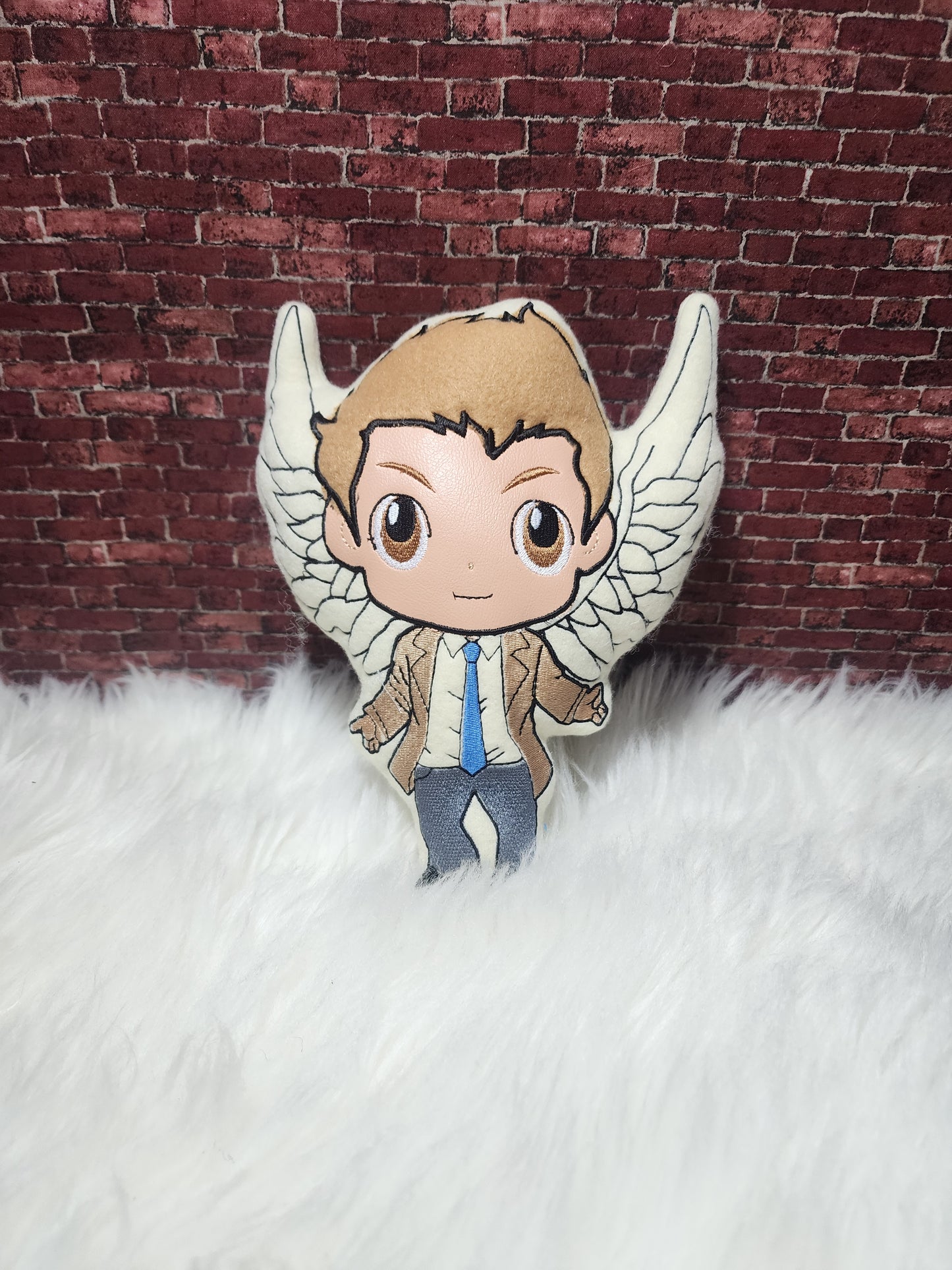 chibi castiel plushie