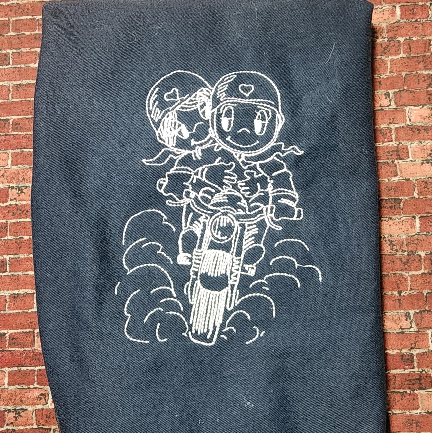 Love is Riding together - Embroidery Pattern