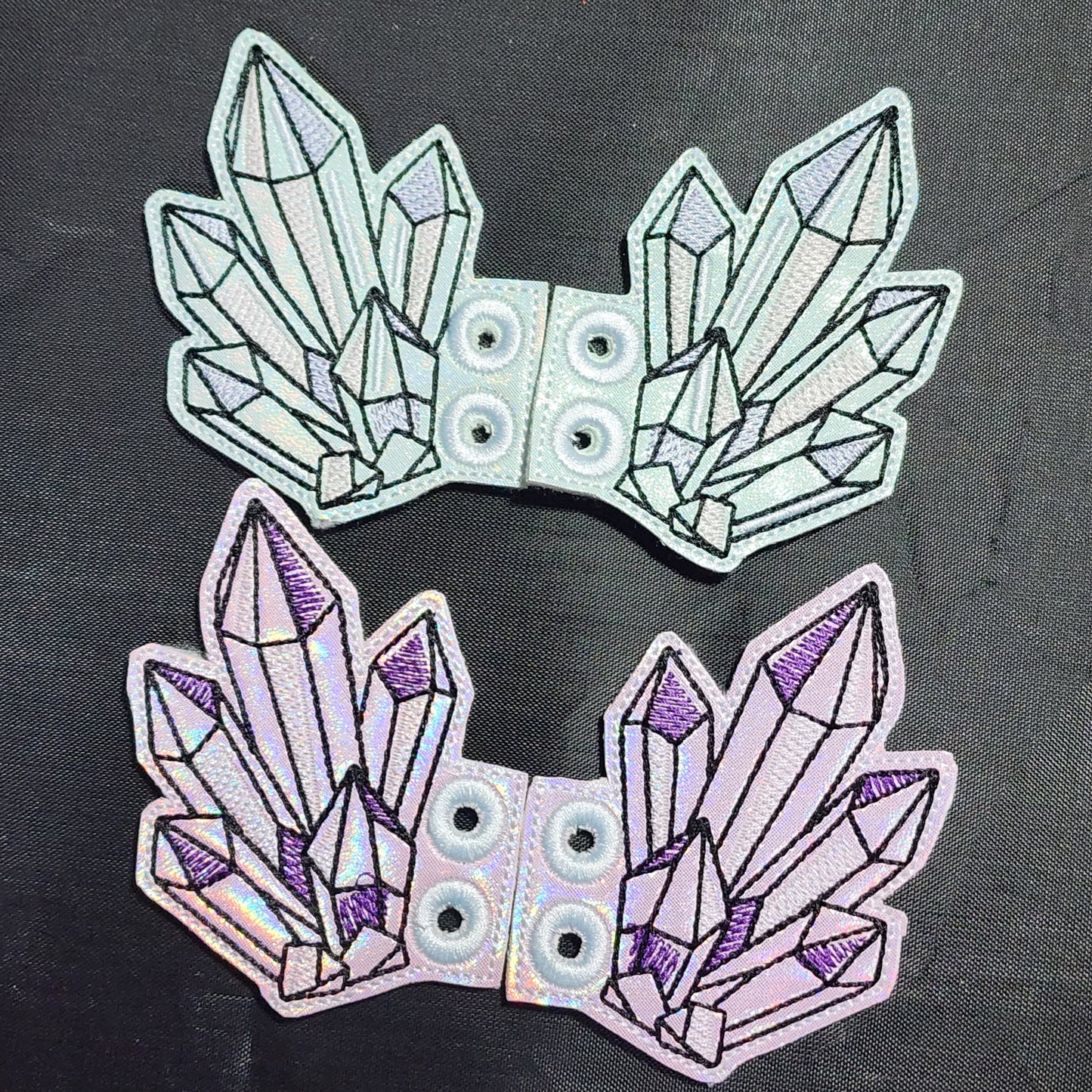crystal - shoe wings
