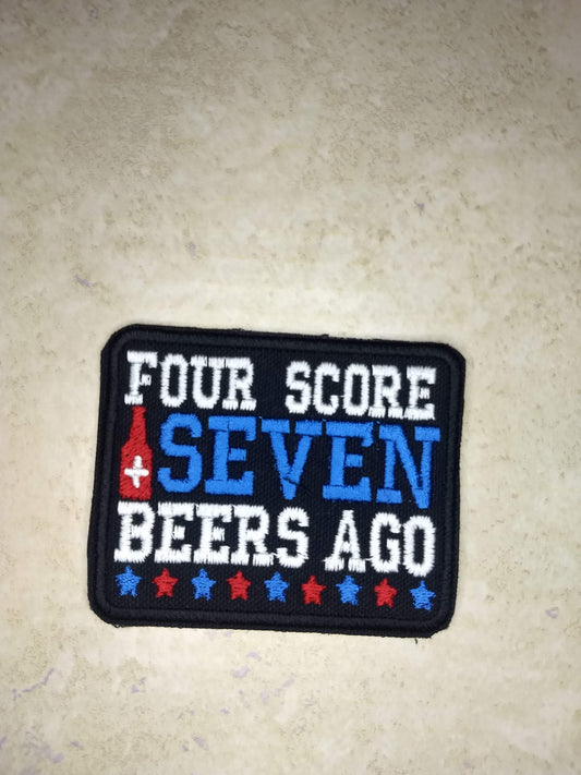 Four Score + Seven Beers Ago Patch