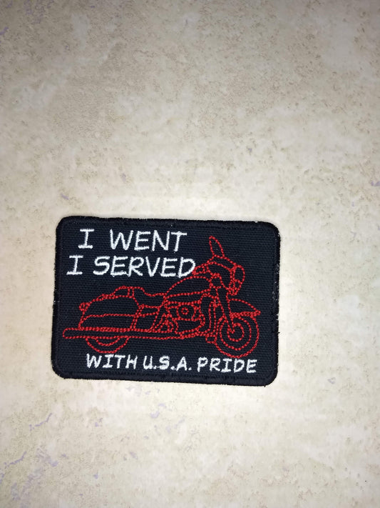 I Went, I Served Patch