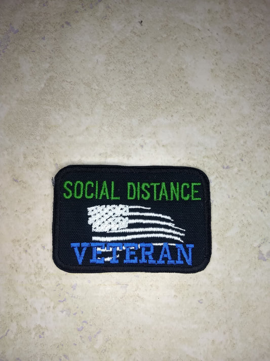 Social Distance Veteran Patch