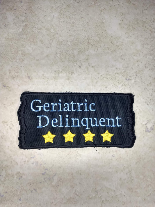 Geriatric Delinquent Patch
