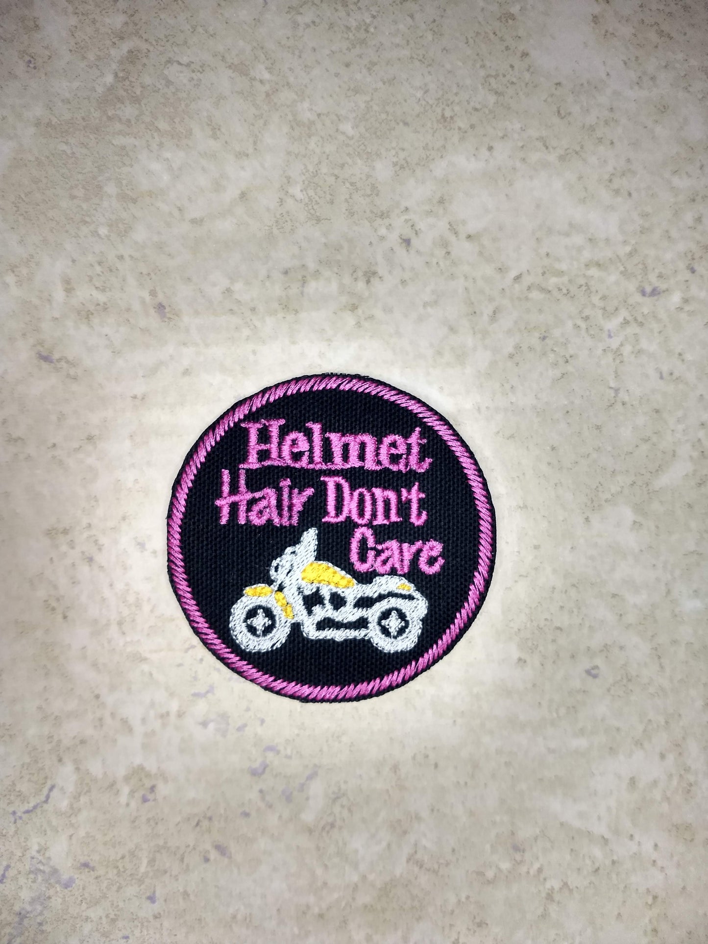 Helmet Hair Patch