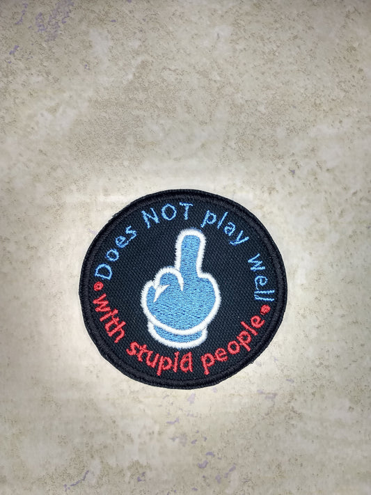 Doesn't play well Patch