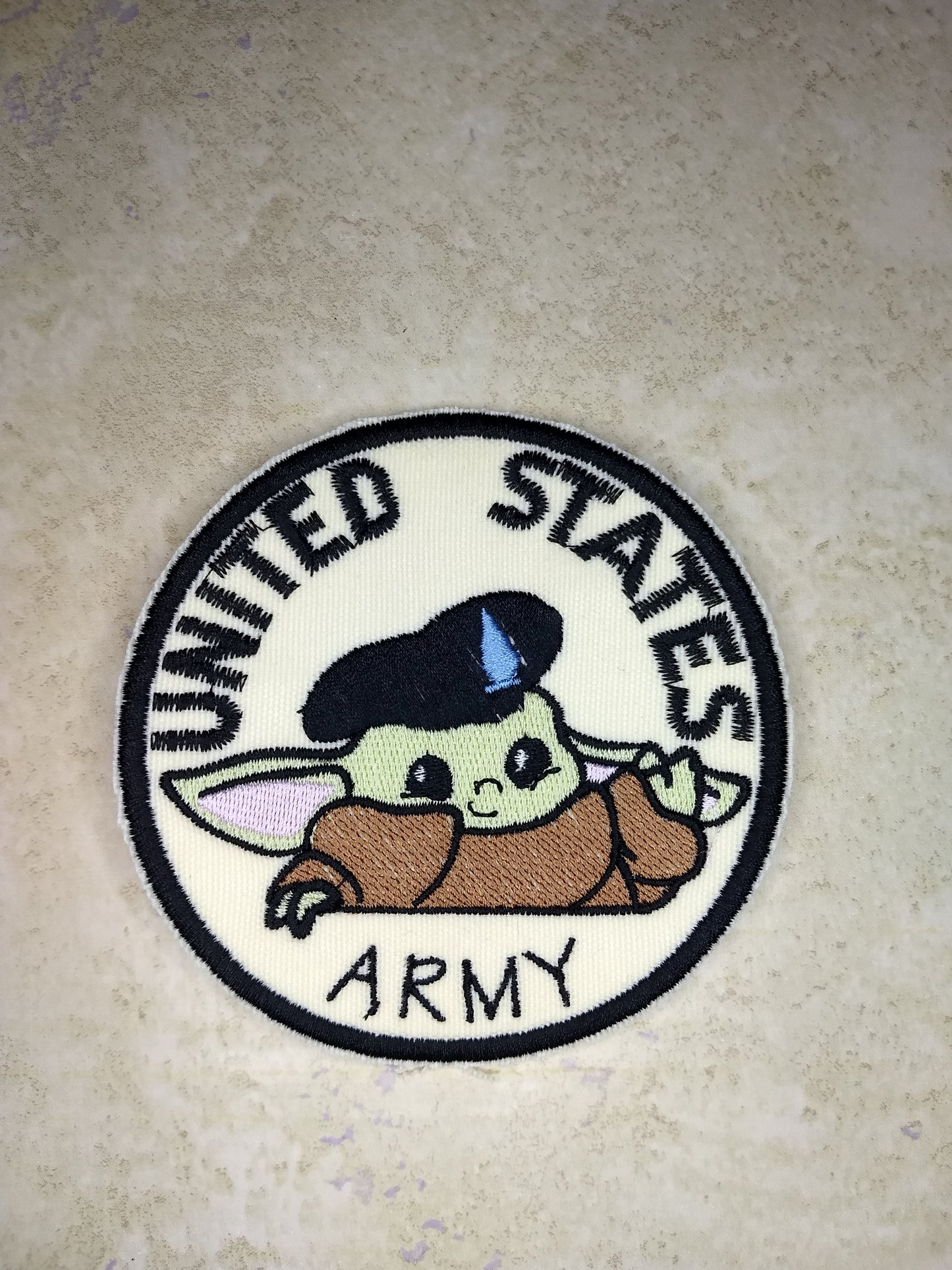 Army Baby Yoda Patch