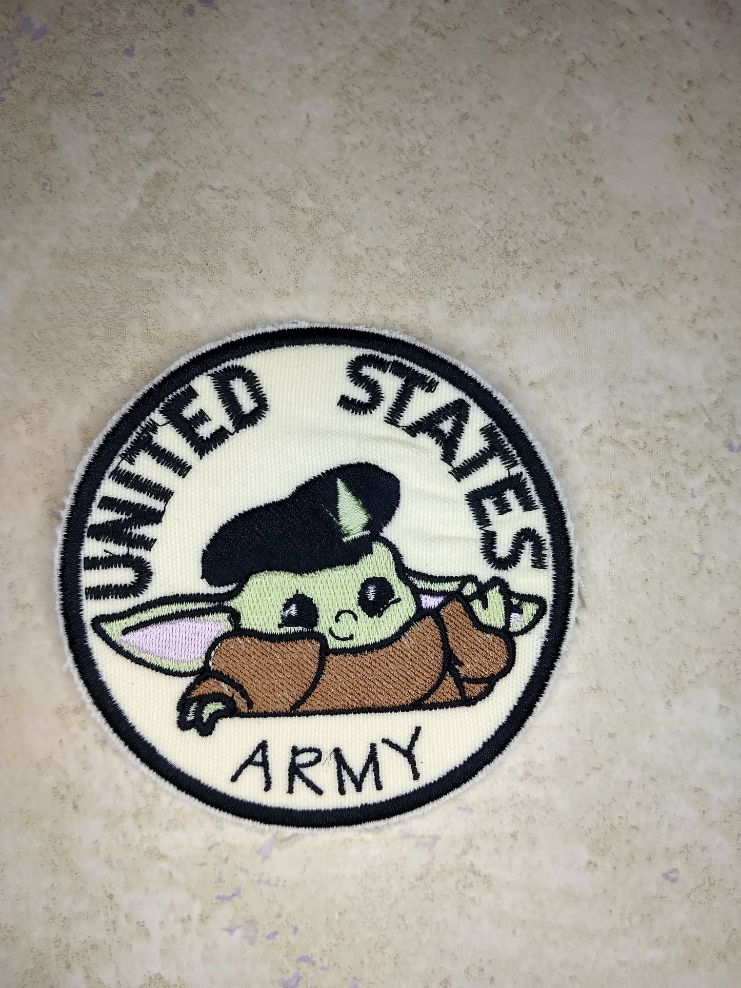 Army Baby Yoda Patch