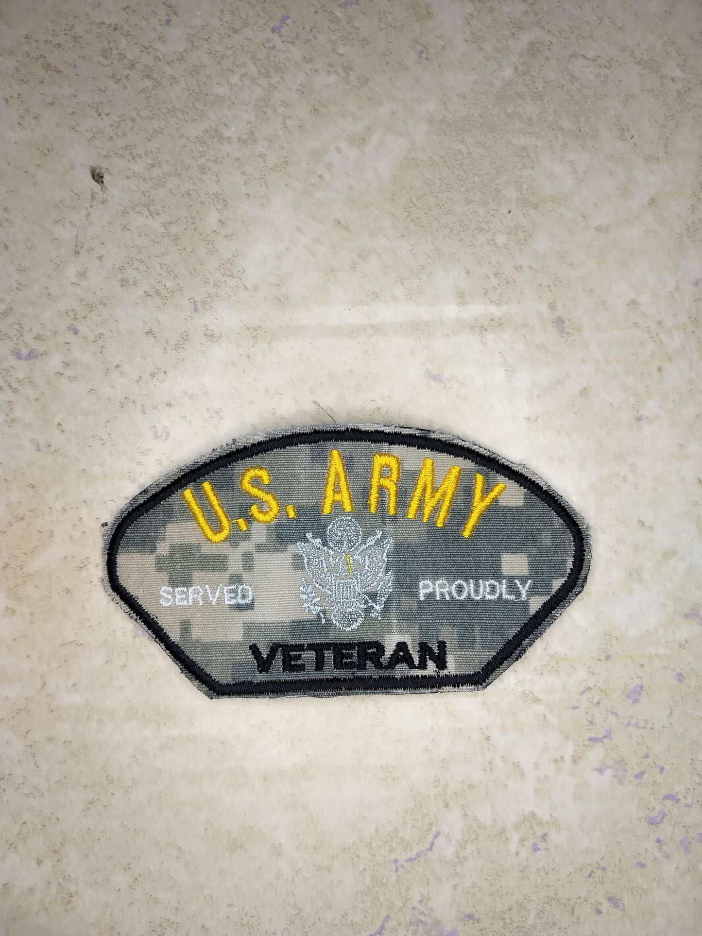 Veteran Ball Cap Patch