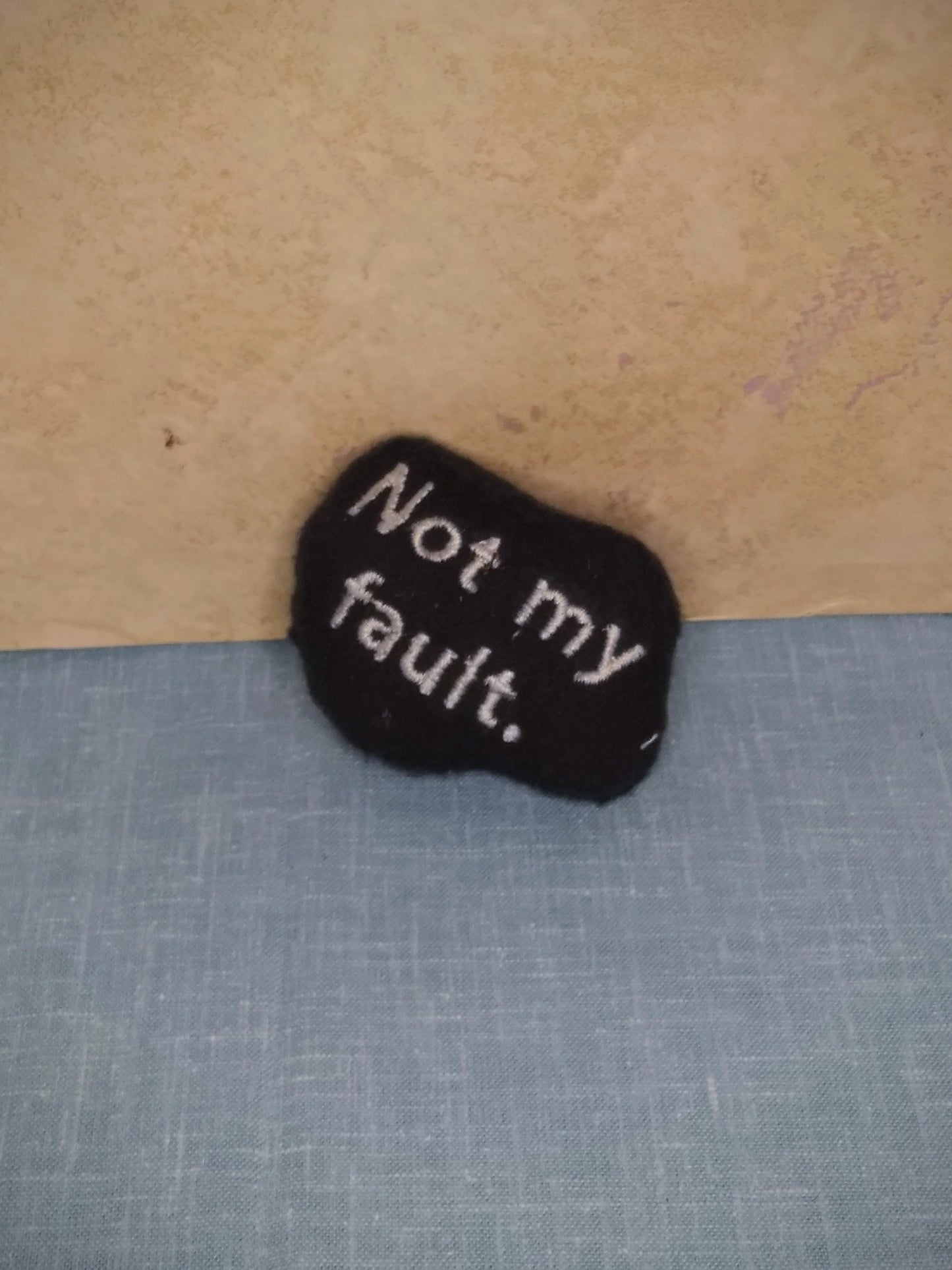 Christmas coal Plushy